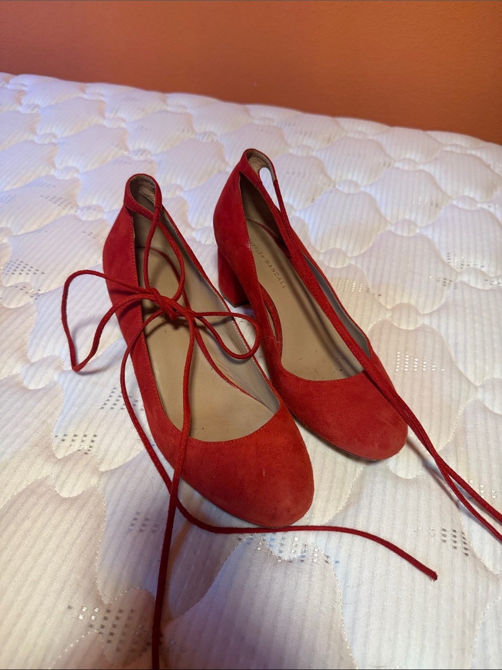 Loeffler Randall  Suede Lace-Up Women's Pumps